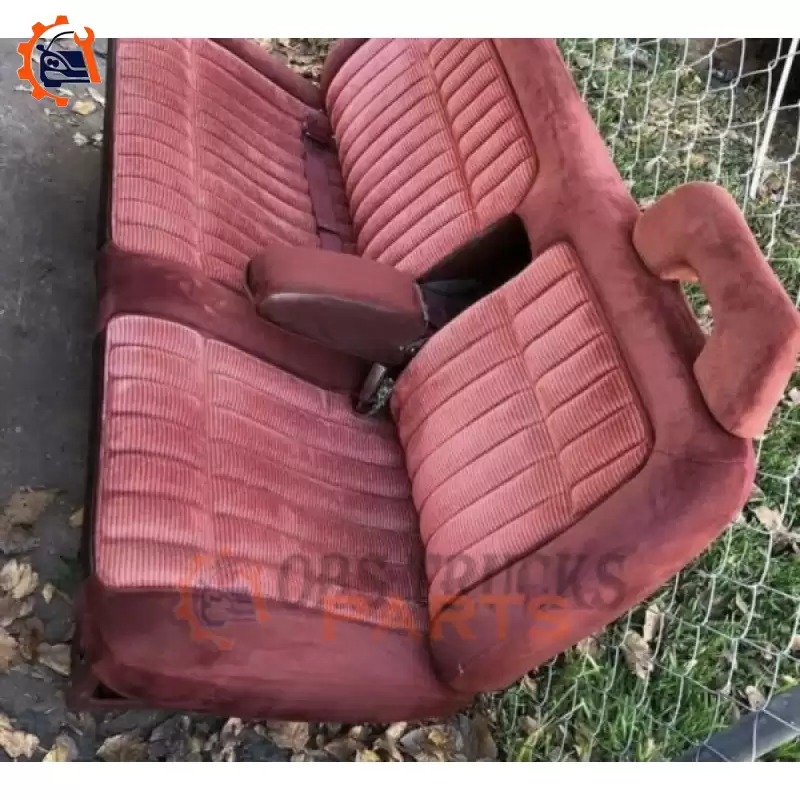 CHEVY RED BENCH SEATS WITH ARM REST
